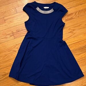 Elodie Royal Blue Kids Formal Dress